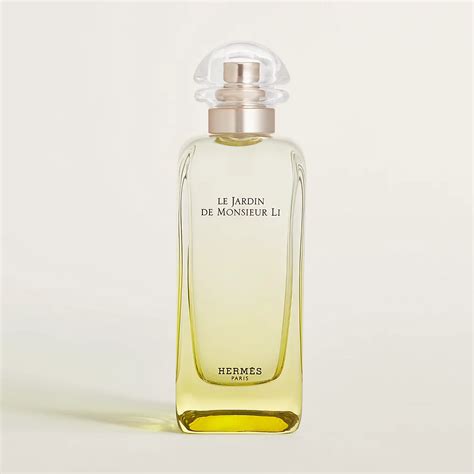 le jardin de monsieur li hermes|le jardin eau de toilette.